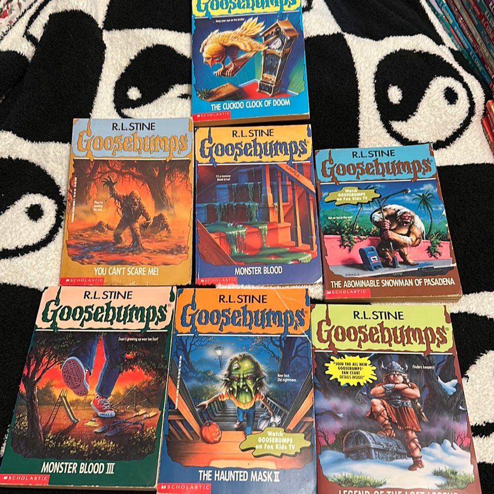 Vintage Goosebumps Books